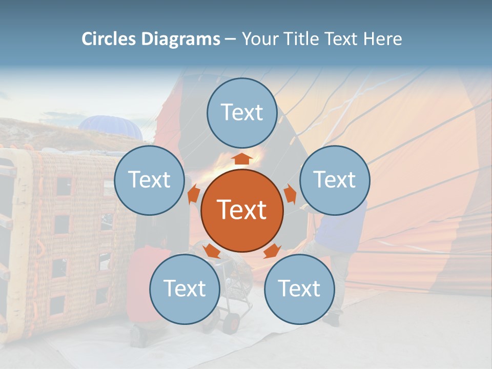 Flame Cappadocia Travel PowerPoint Template