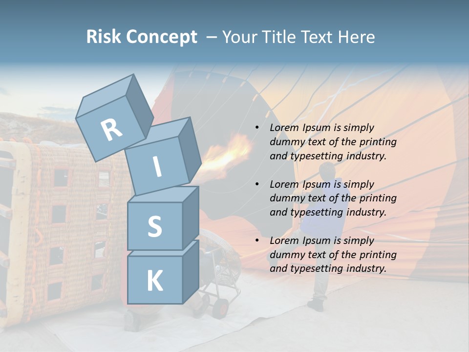 Flame Cappadocia Travel PowerPoint Template