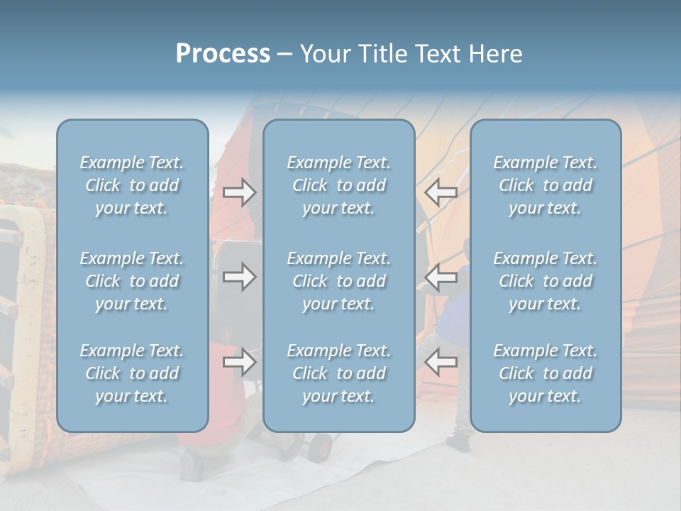 Flame Cappadocia Travel PowerPoint Template