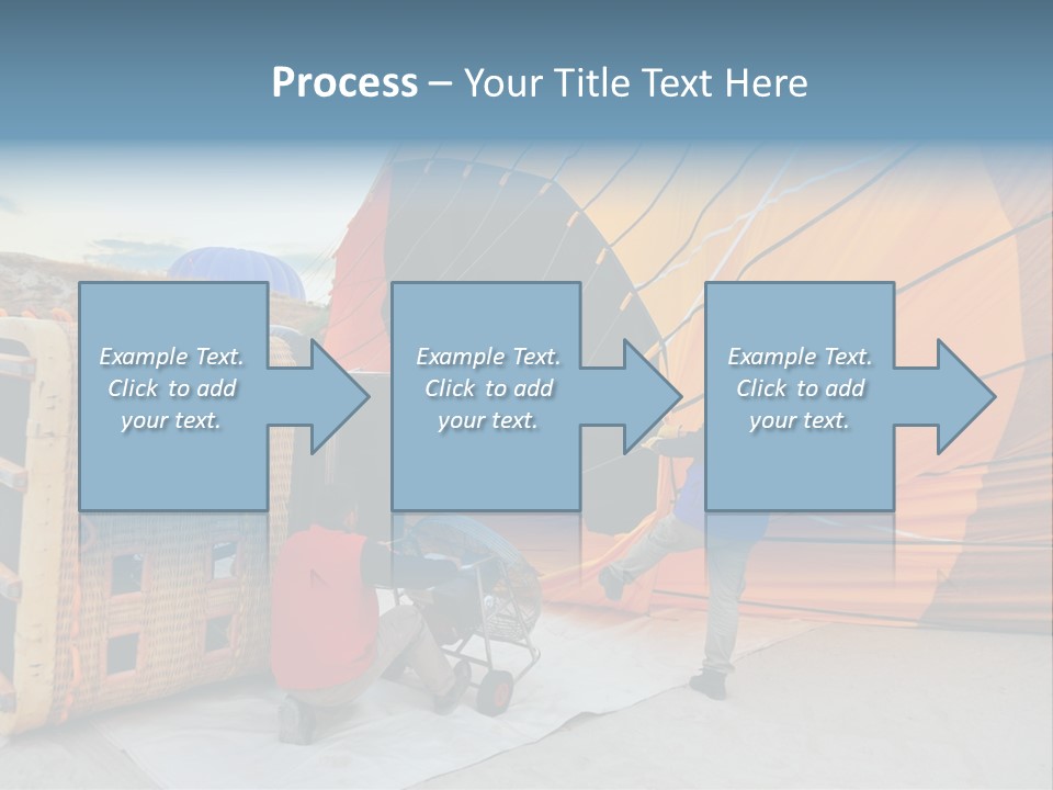 Flame Cappadocia Travel PowerPoint Template
