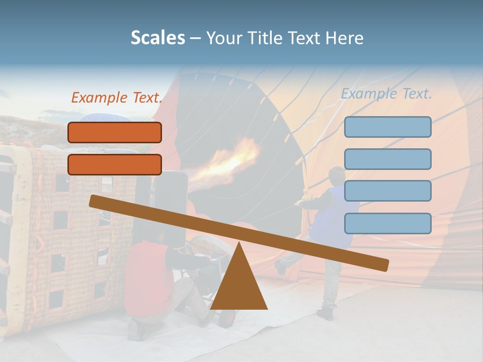 Flame Cappadocia Travel PowerPoint Template