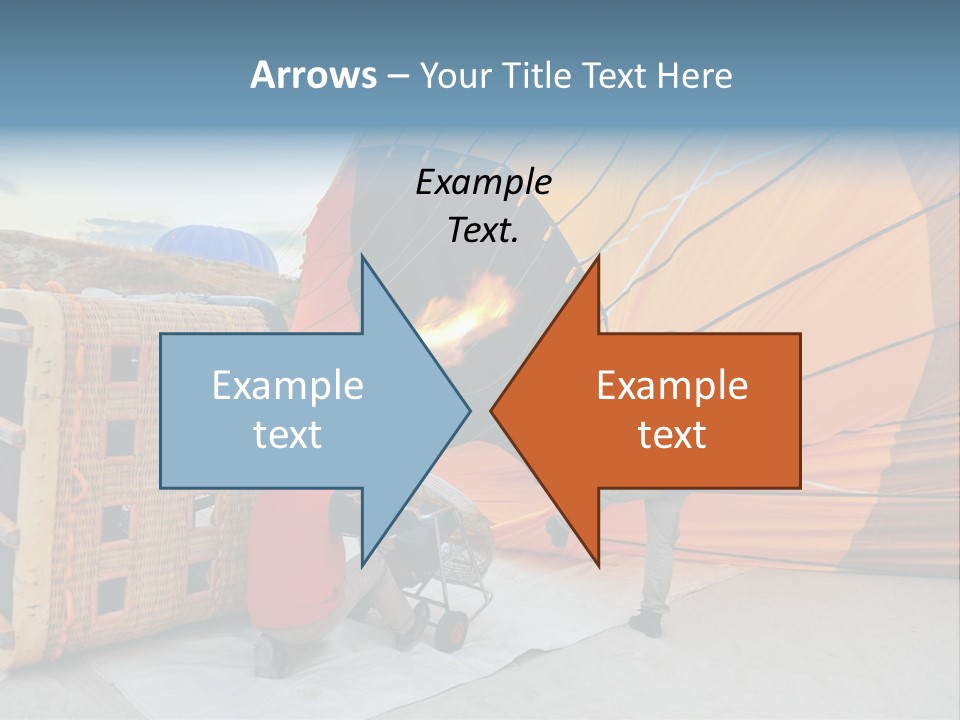 Flame Cappadocia Travel PowerPoint Template