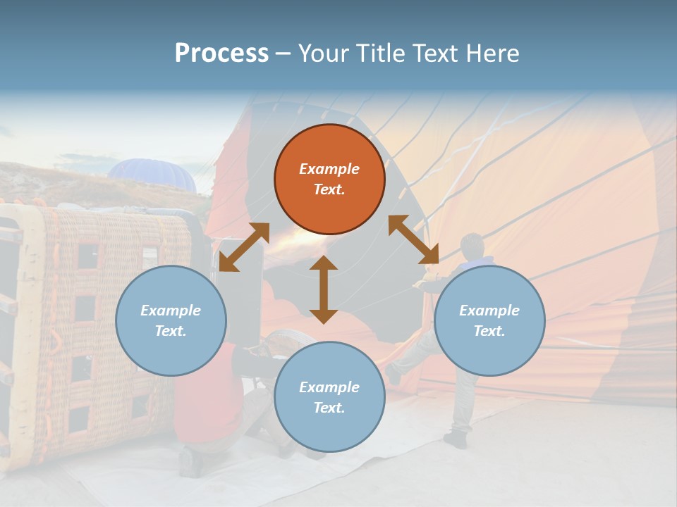 Flame Cappadocia Travel PowerPoint Template