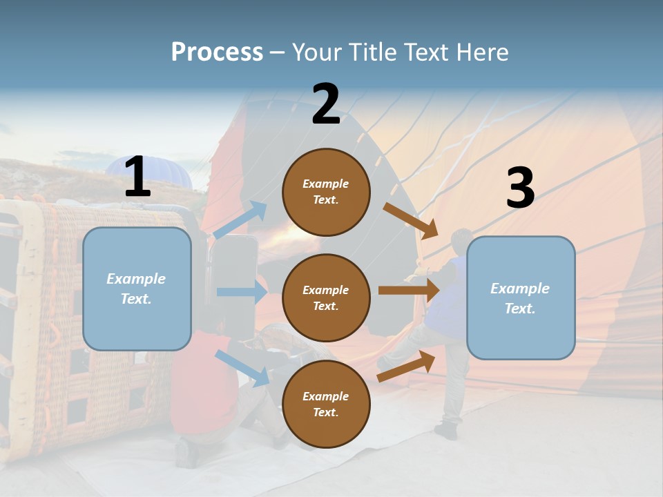 Flame Cappadocia Travel PowerPoint Template