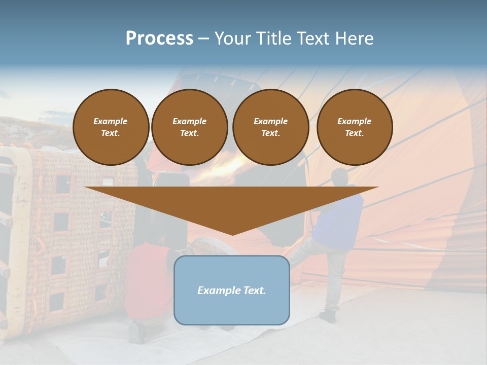 Flame Cappadocia Travel PowerPoint Template