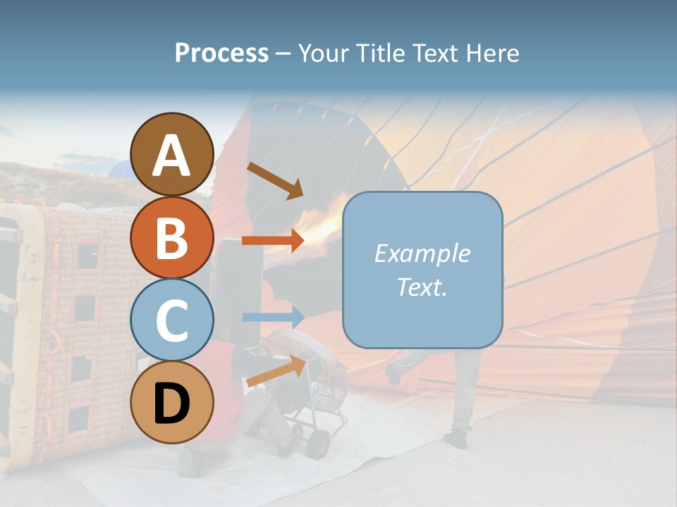 Flame Cappadocia Travel PowerPoint Template