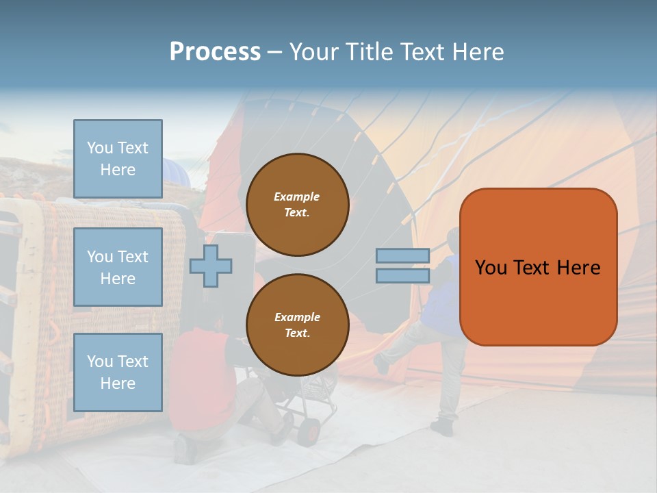 Flame Cappadocia Travel PowerPoint Template