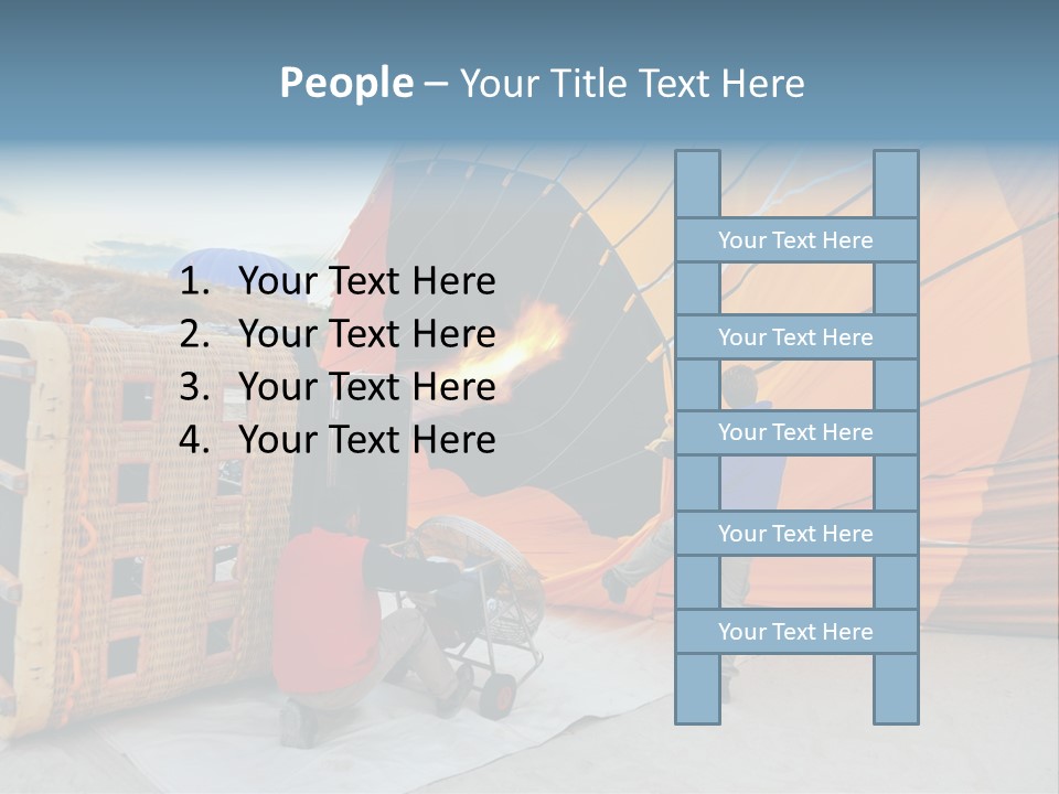 Flame Cappadocia Travel PowerPoint Template