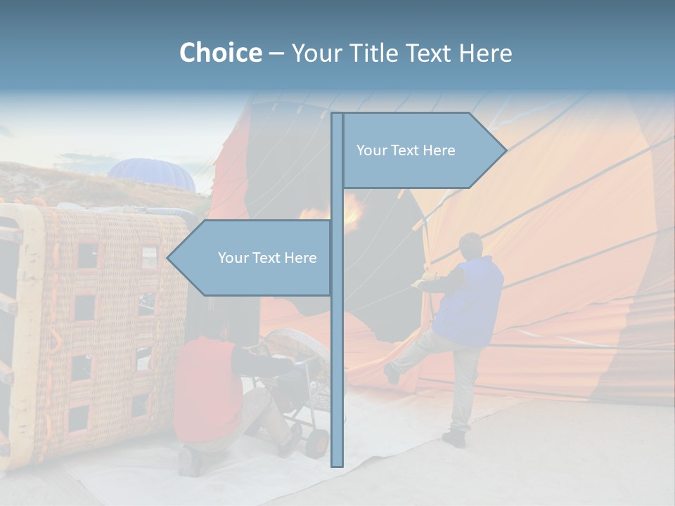 Flame Cappadocia Travel PowerPoint Template