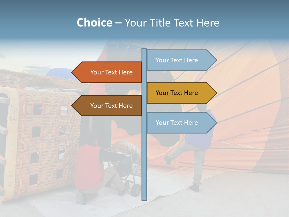 Flame Cappadocia Travel PowerPoint Template