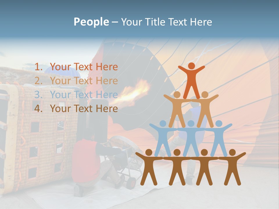 Flame Cappadocia Travel PowerPoint Template