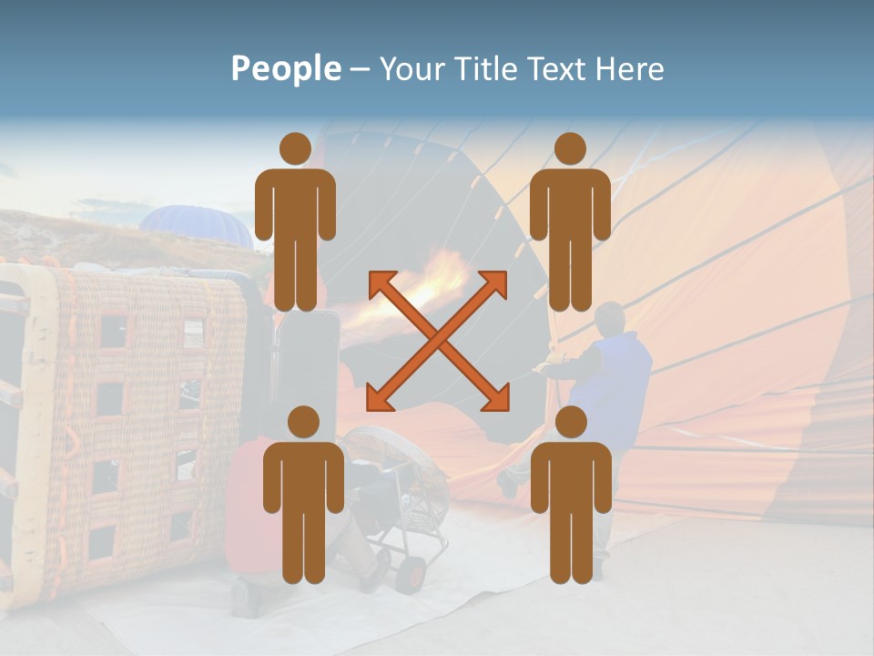 Flame Cappadocia Travel PowerPoint Template