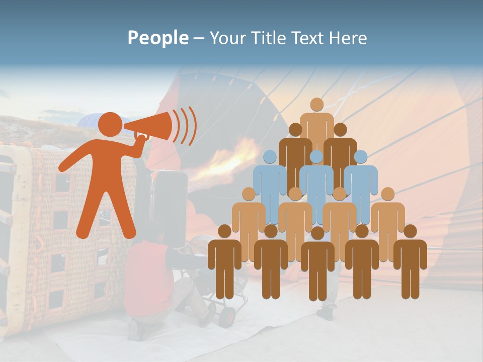 Flame Cappadocia Travel PowerPoint Template