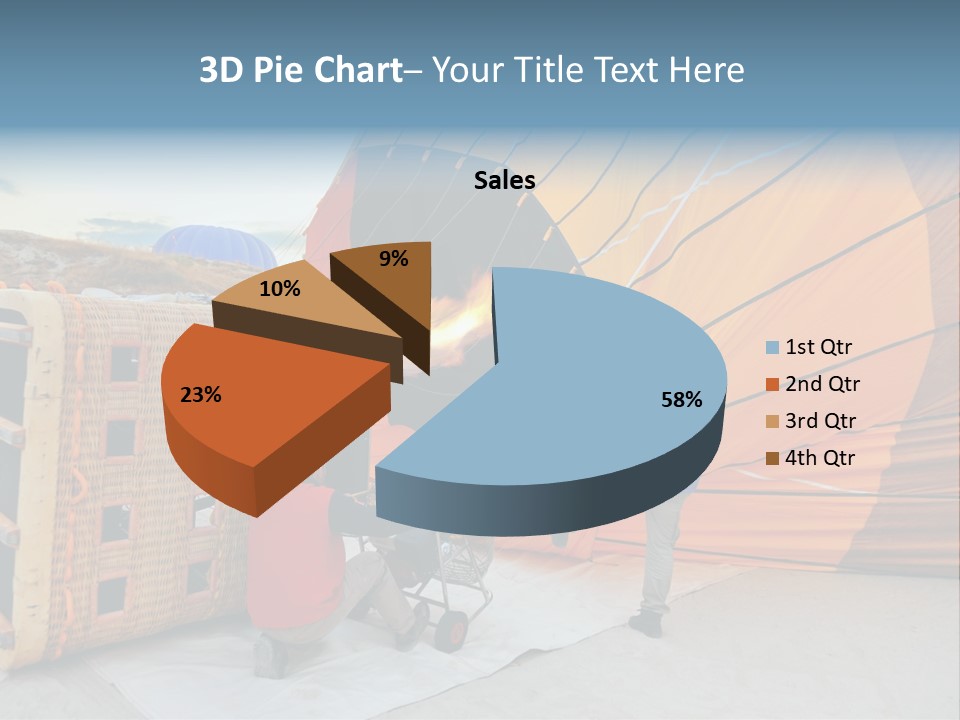 Flame Cappadocia Travel PowerPoint Template