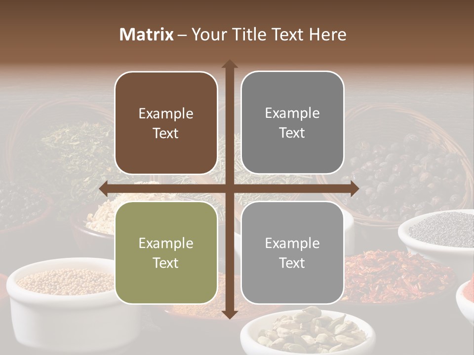 Cardamom Wood Various PowerPoint Template