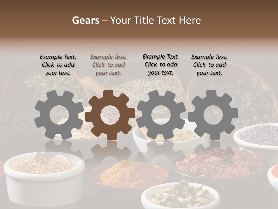 Cardamom Wood Various PowerPoint Template