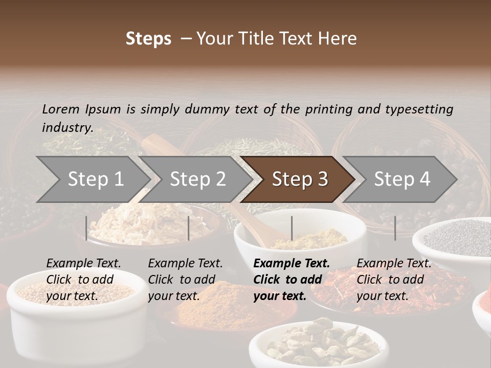 Cardamom Wood Various PowerPoint Template