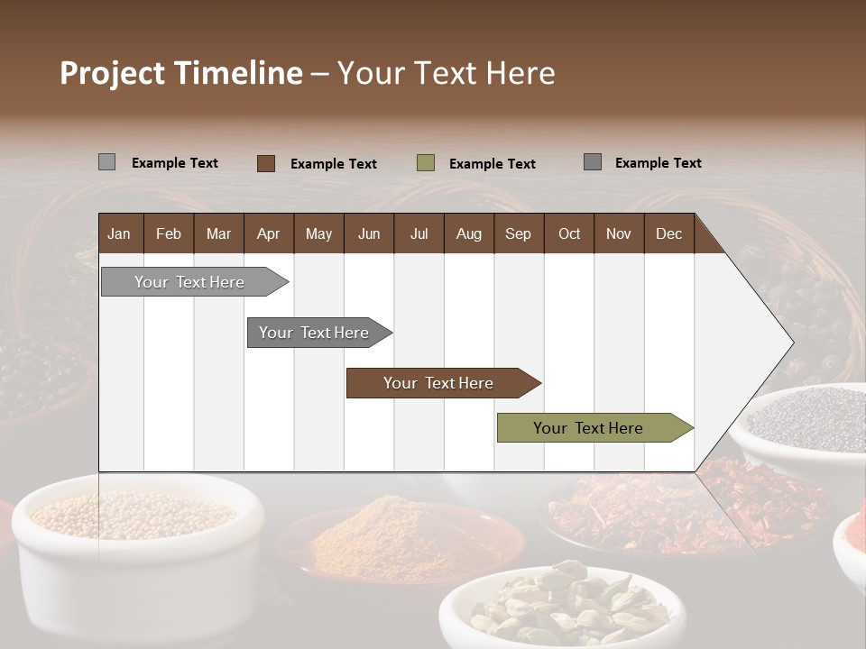Cardamom Wood Various PowerPoint Template