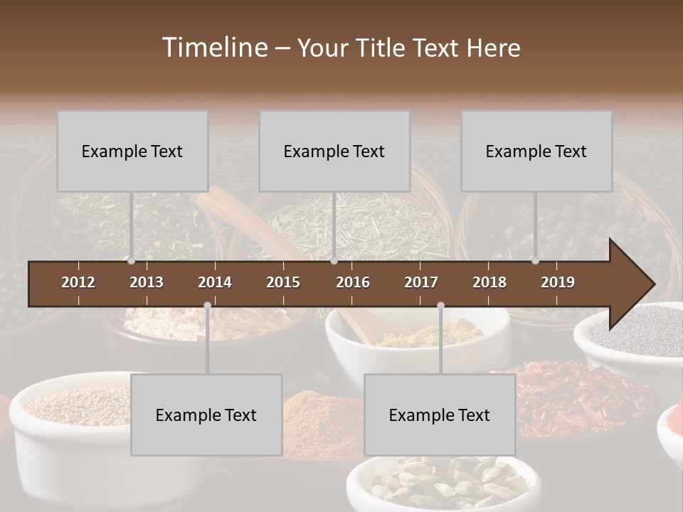 Cardamom Wood Various PowerPoint Template