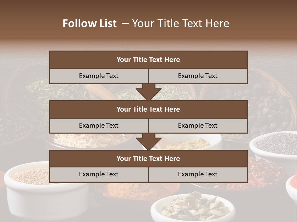 Cardamom Wood Various PowerPoint Template