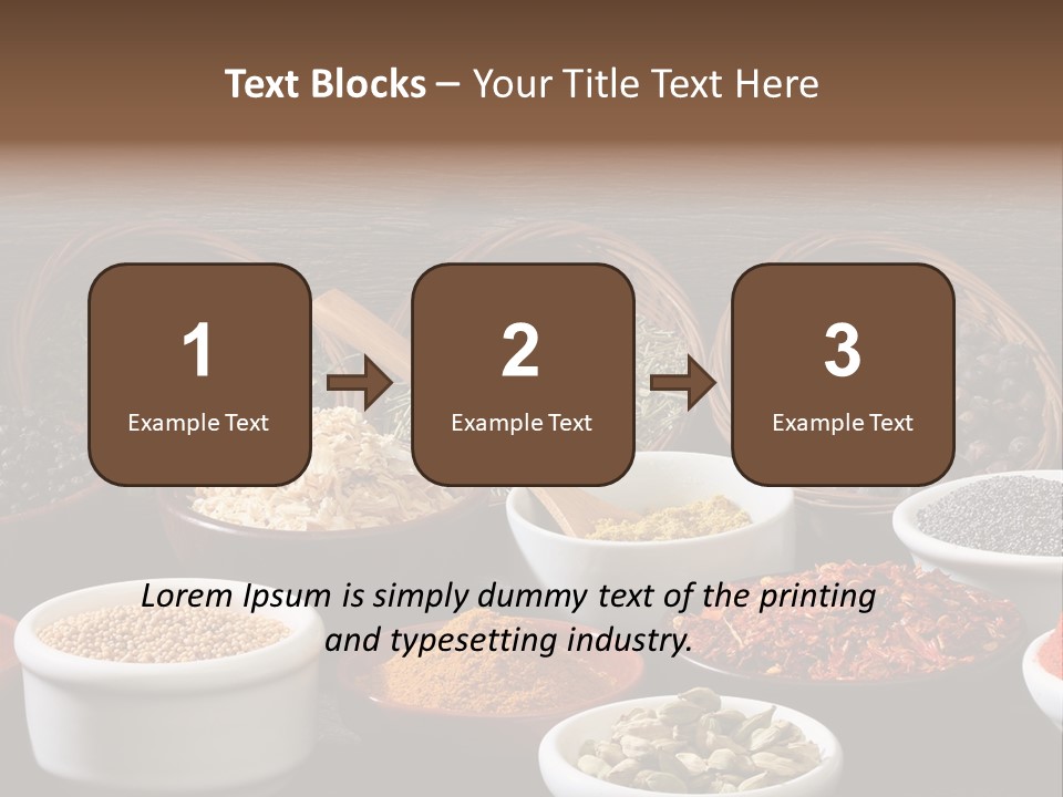 Cardamom Wood Various PowerPoint Template