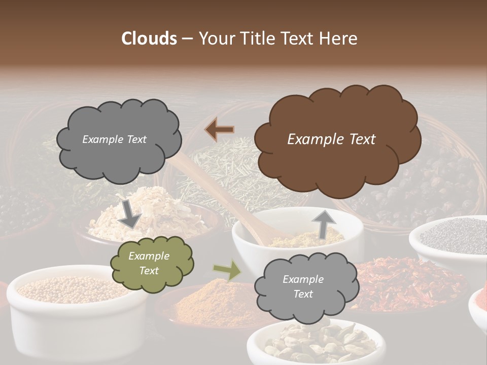 Cardamom Wood Various PowerPoint Template