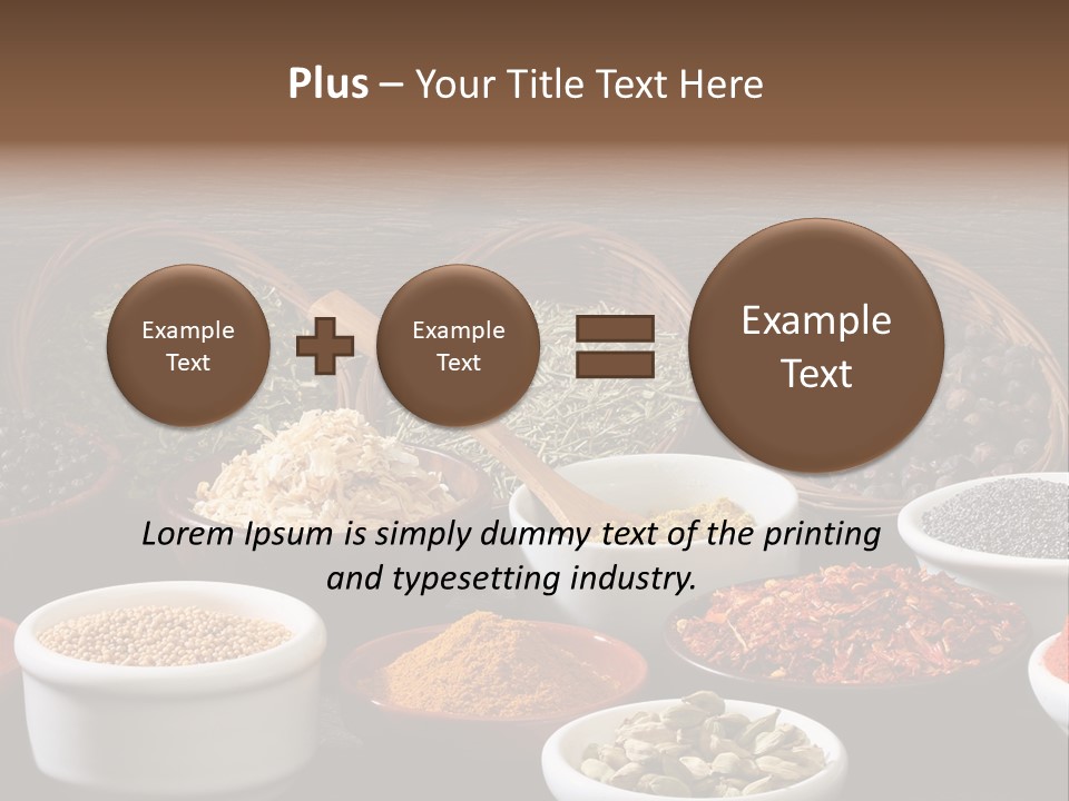 Cardamom Wood Various PowerPoint Template