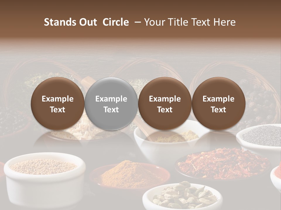 Cardamom Wood Various PowerPoint Template