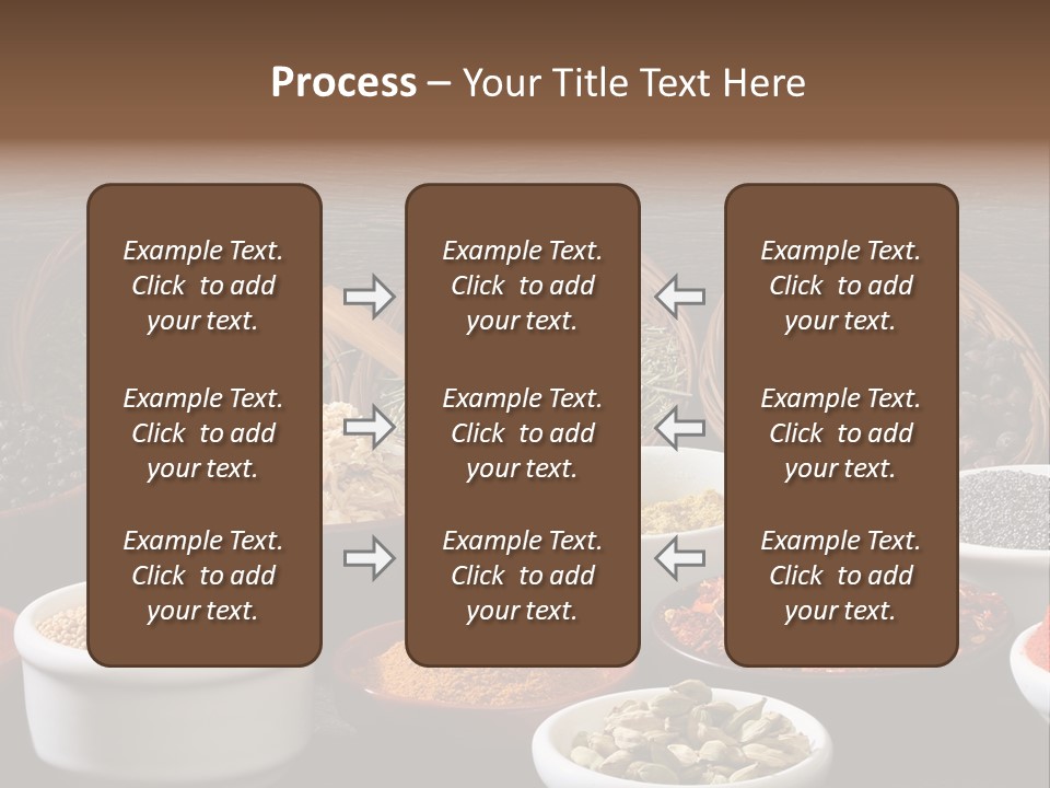 Cardamom Wood Various PowerPoint Template