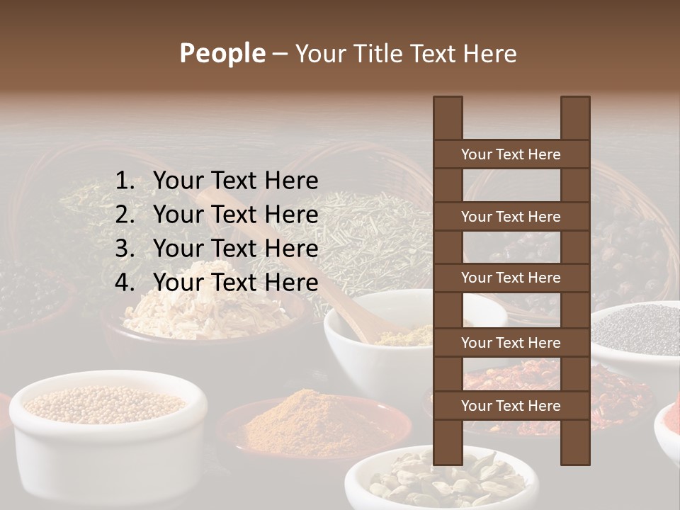 Cardamom Wood Various PowerPoint Template