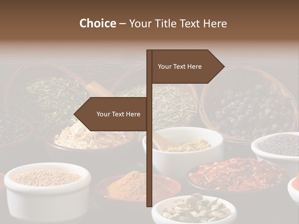 Cardamom Wood Various PowerPoint Template