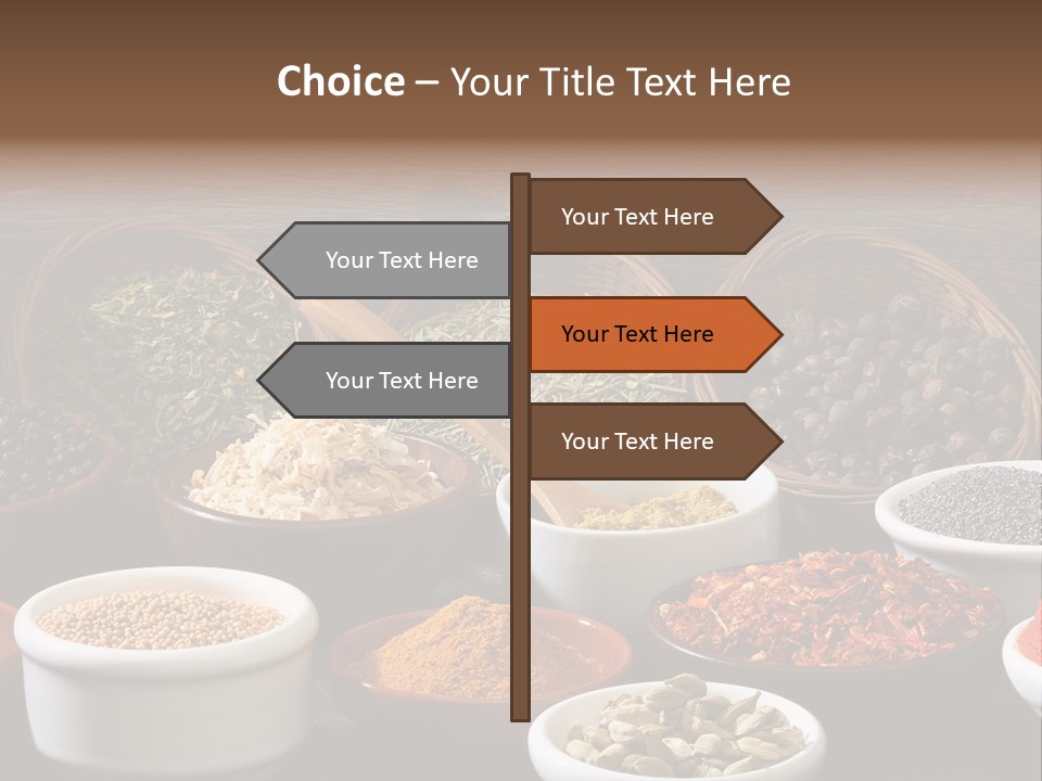 Cardamom Wood Various PowerPoint Template