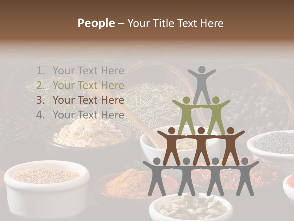Cardamom Wood Various PowerPoint Template