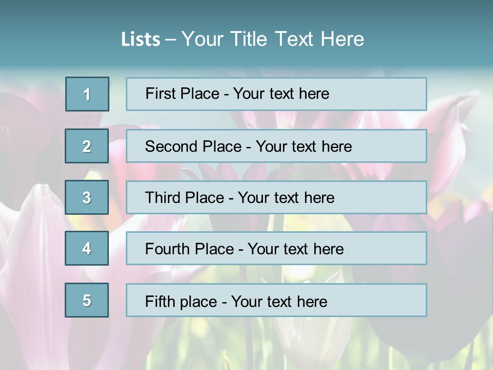 Sunlight Flora Colorful PowerPoint Template
