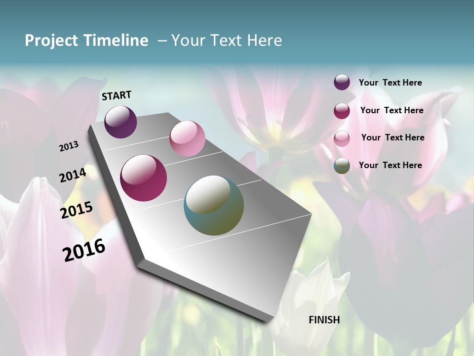 Sunlight Flora Colorful PowerPoint Template
