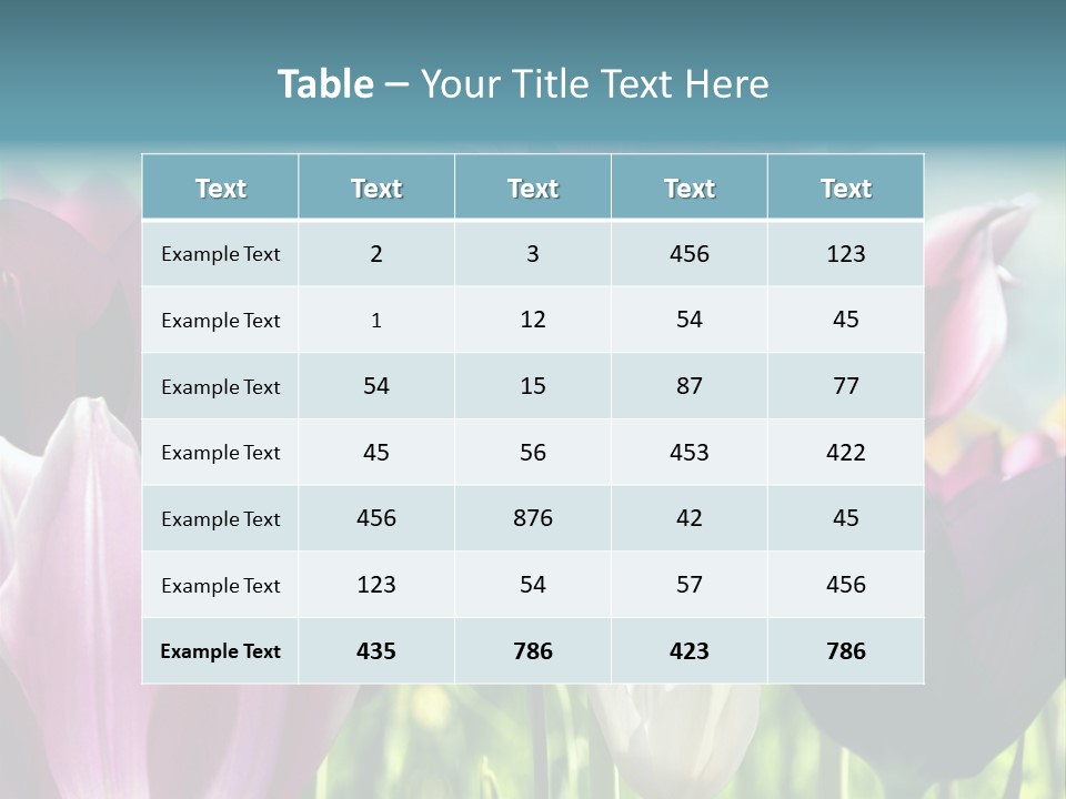 Sunlight Flora Colorful PowerPoint Template