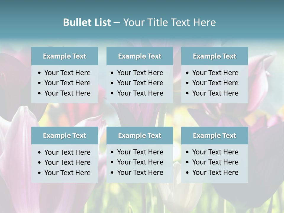 Sunlight Flora Colorful PowerPoint Template