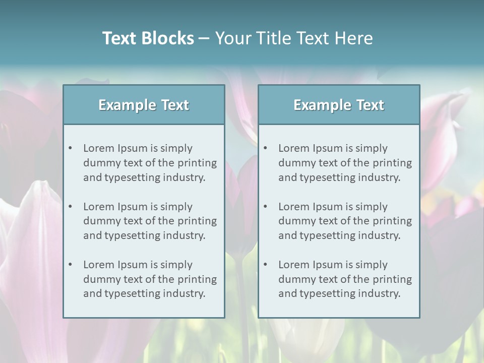 Sunlight Flora Colorful PowerPoint Template