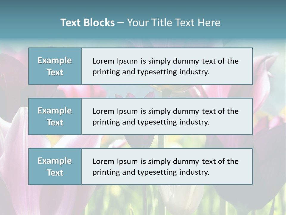 Sunlight Flora Colorful PowerPoint Template