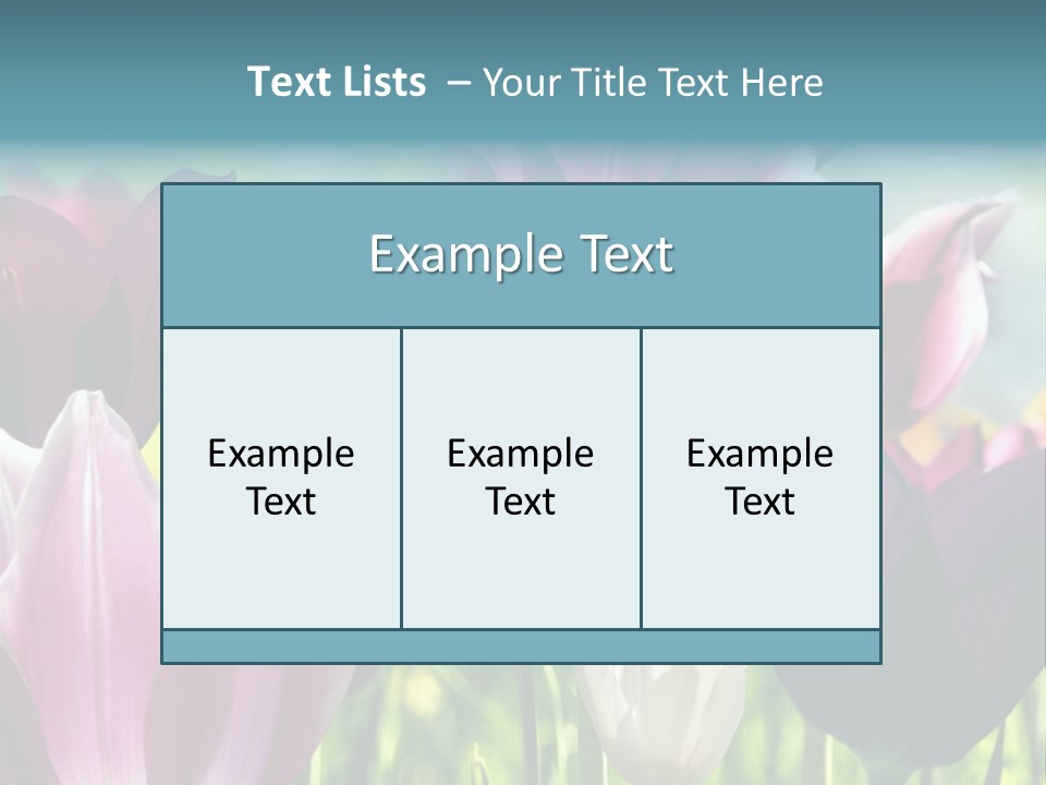 Sunlight Flora Colorful PowerPoint Template