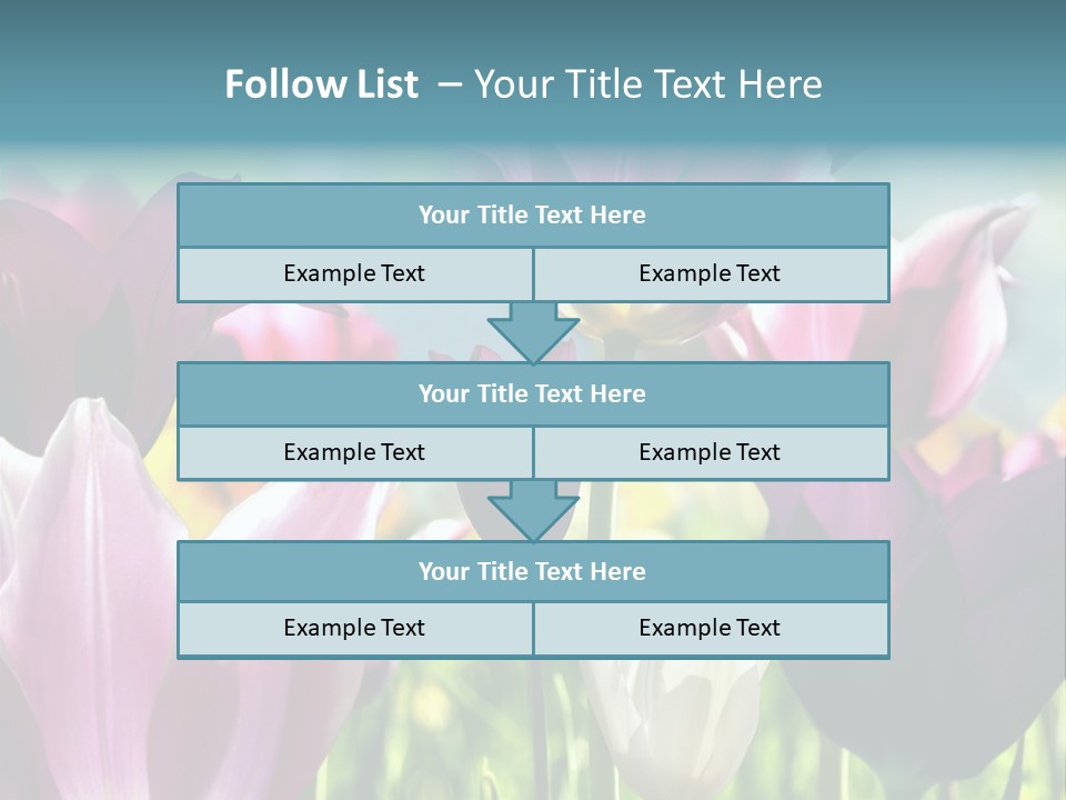 Sunlight Flora Colorful PowerPoint Template
