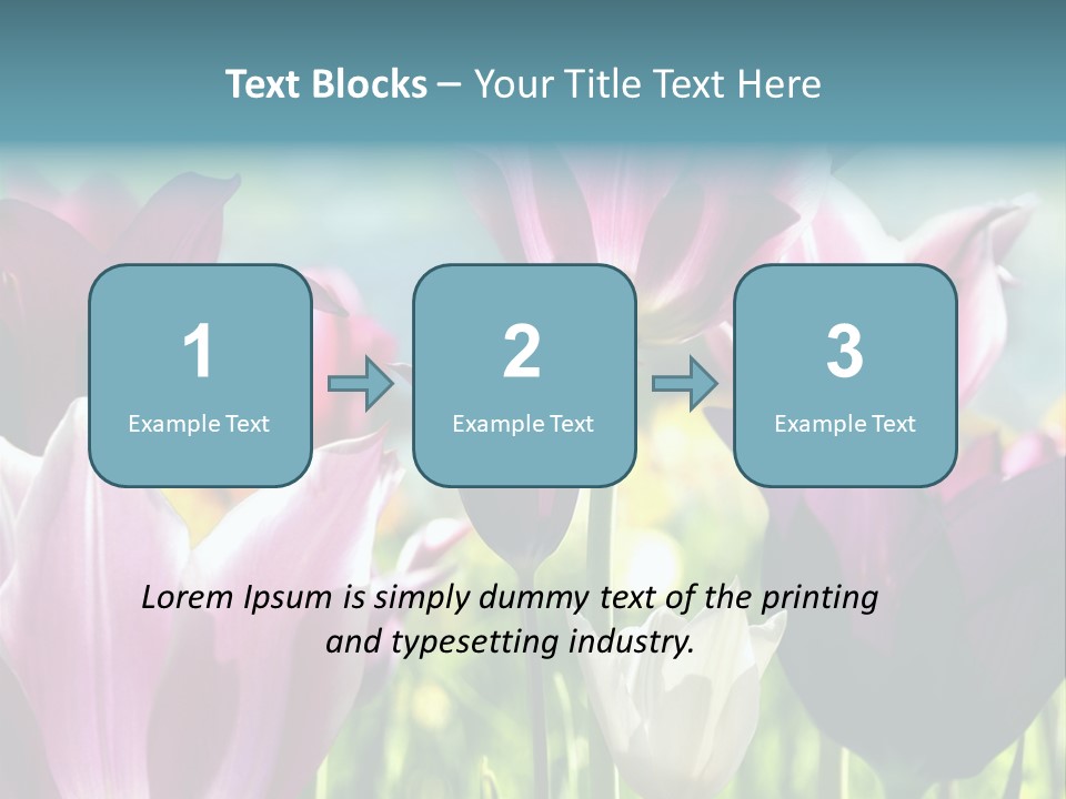 Sunlight Flora Colorful PowerPoint Template