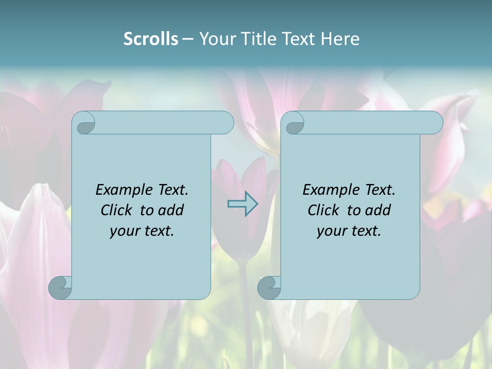 Sunlight Flora Colorful PowerPoint Template