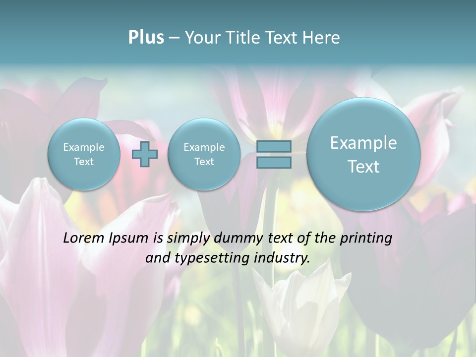 Sunlight Flora Colorful PowerPoint Template