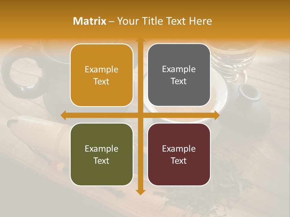 Drink Herbal Mug PowerPoint Template