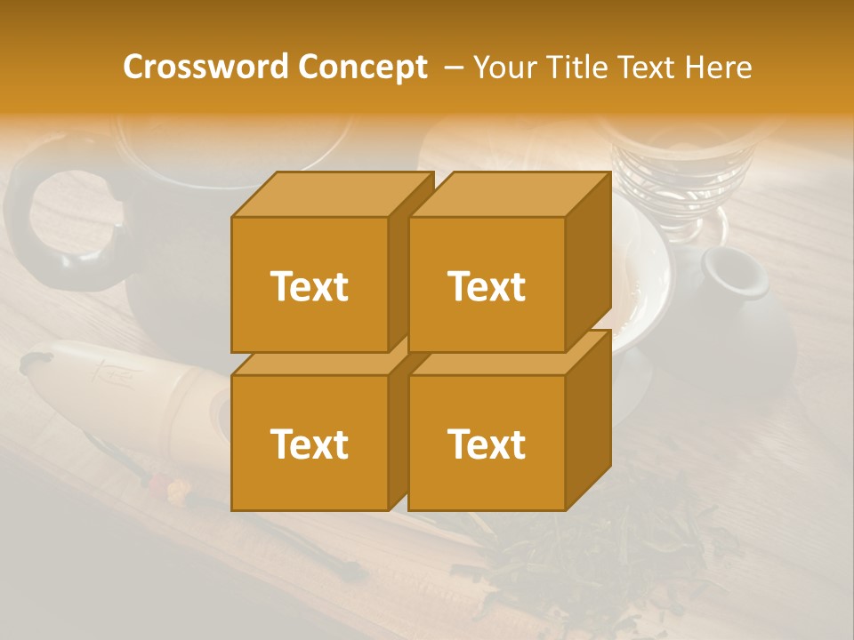 Drink Herbal Mug PowerPoint Template
