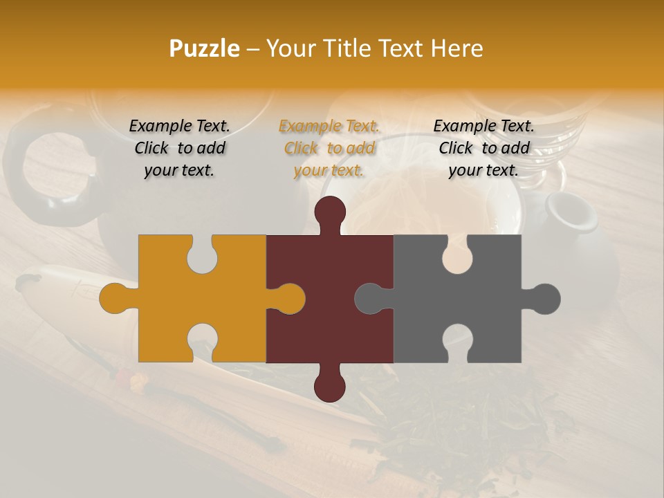 Drink Herbal Mug PowerPoint Template