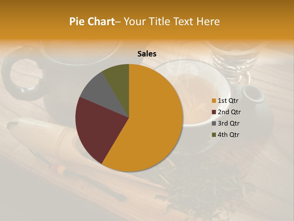 Drink Herbal Mug PowerPoint Template