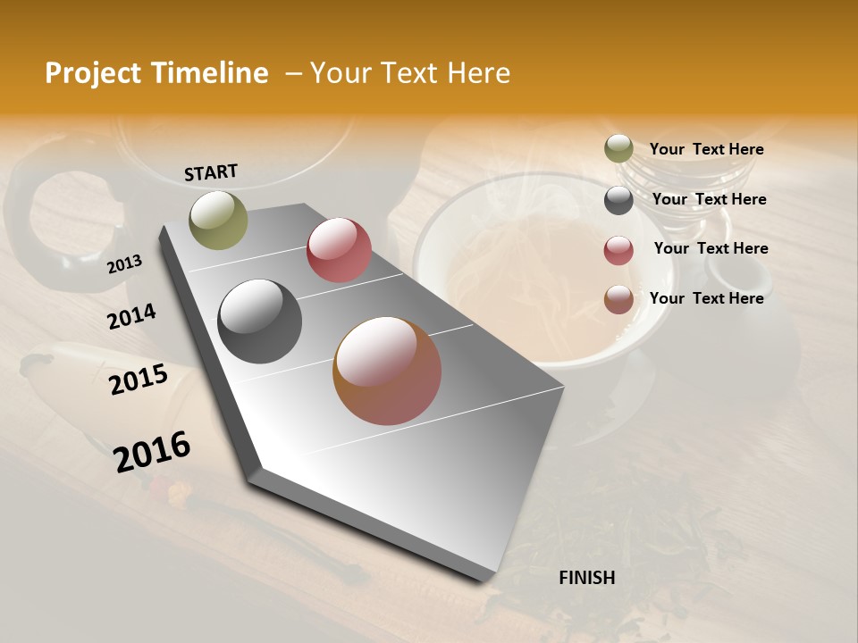 Drink Herbal Mug PowerPoint Template