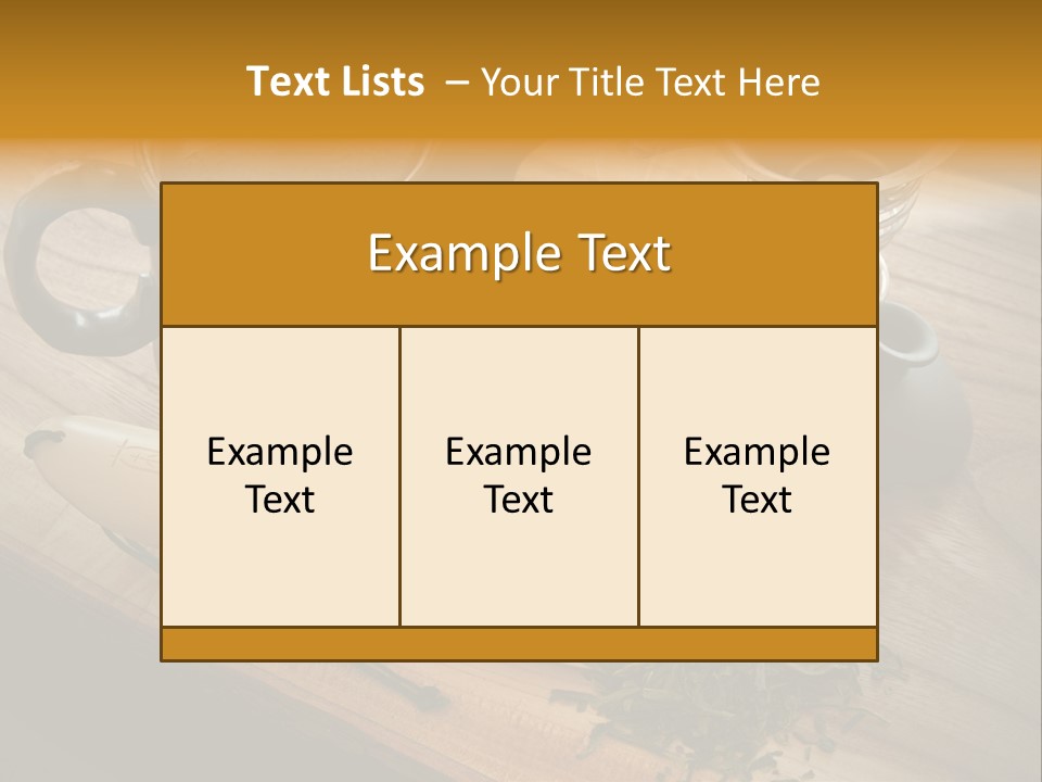 Drink Herbal Mug PowerPoint Template